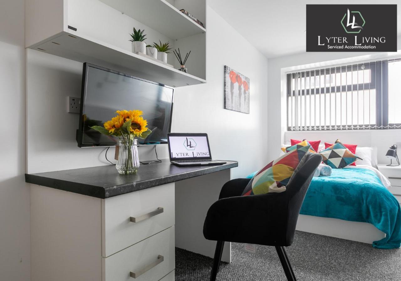 Studio Apartments By Lyter Living Desks & Wifi - Monthly Stays Available Leicester Exterior foto